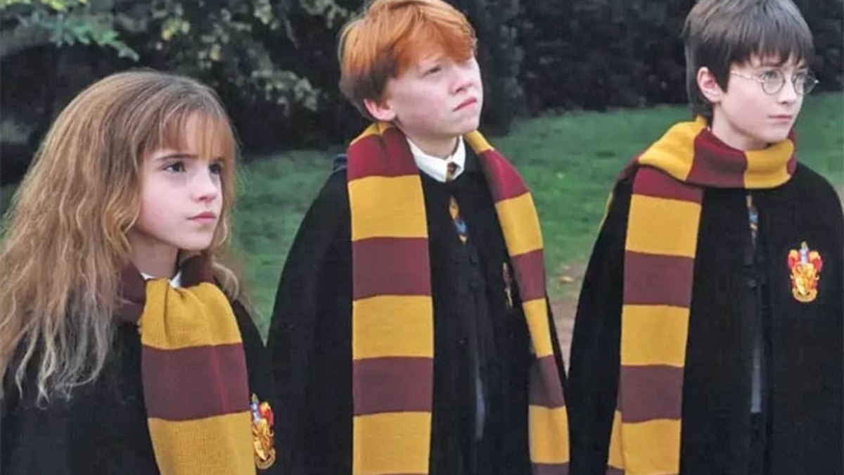 Hermione, Ron e Harry Potter