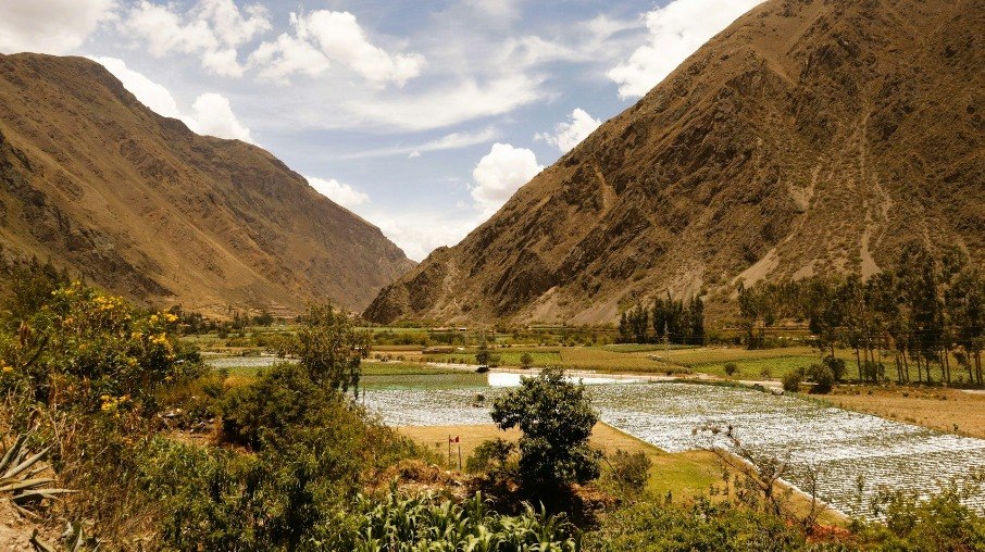 Natureza em Ollantaytambo