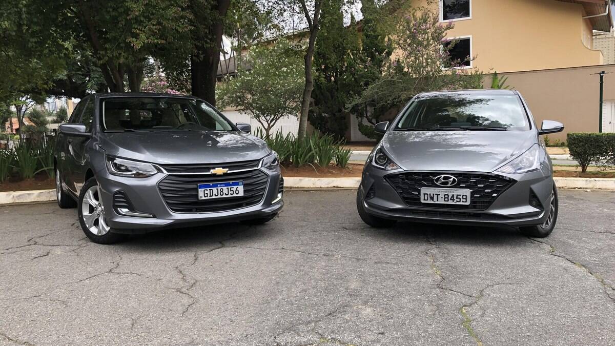 Ambos já na linha 2023: qual é a melhor escolha entre Chevrolet Onix Plus e  Hyundai HB20S? - AUTOO