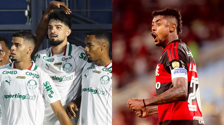 Palmeiras e Flamengo encaram 