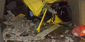 Rodovia Anchieta é liberada após caminhão derrubar passarela