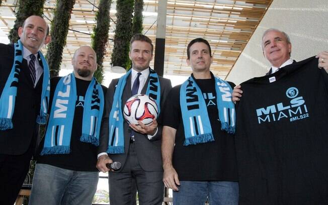 David Beckham tem franquia de Miami aprovada pela MLS