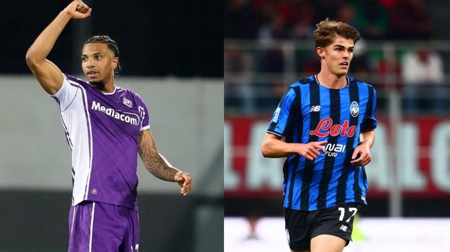 Ndour e De Ketelaere se enfrentam em Fiorentina x Atalanta