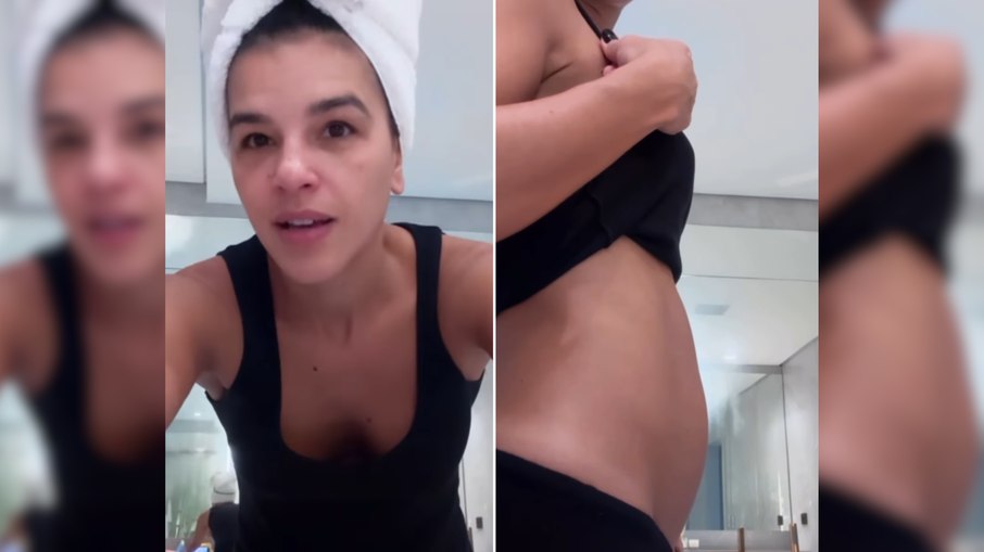 Mariana Rios exibe inchaço Mariana Rios exibe inchaço