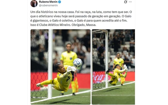 Menin é o acionista majoritário da SAF do Galo Menin é o acionista majoritário da SAF do Galo
