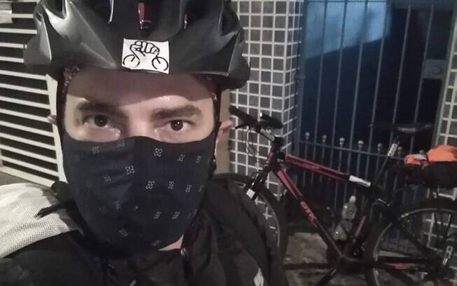 Para João Alexandre Binotti o uso das bicicletas poderia ajudar São Paulo no combate à Covid-19
