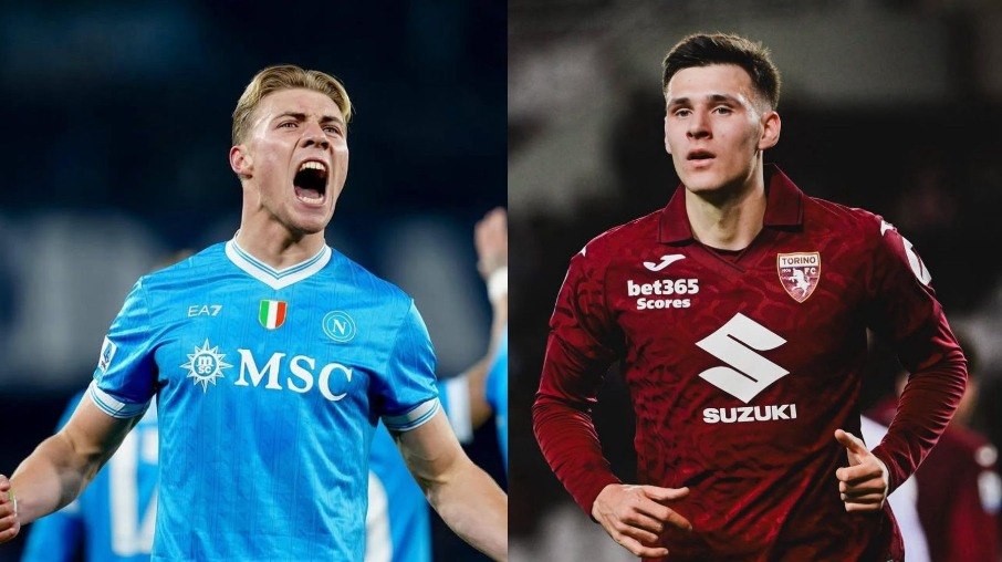 Napoli e Torino se enfrentam pelo Campeonato Italiano Napoli e Torino se enfrentam pelo Campeonato Italiano