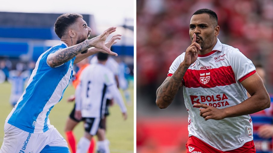 Bruno Santos vive boa fase no Londrina, enquanto Mikael é o artilheiro do CRB na Série B