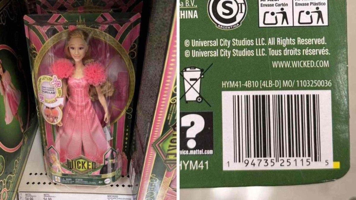 Erro na caixa da boneca de 'Wicked' é direcionado para site adulto 