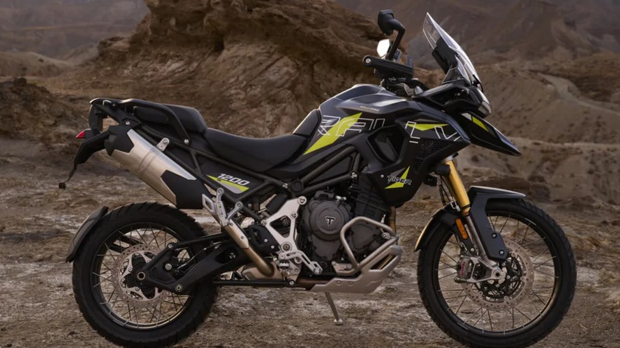 Tiger 1200 Desert Edition traz grafismos exclusivos e pacote voltado ao uso aventureiro