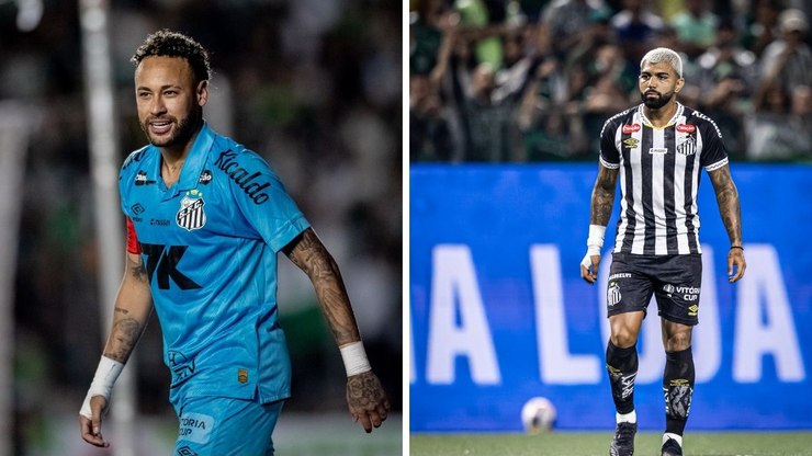Brasileirão: Neymar e Gabigol não jogam contra o Athletico-PR