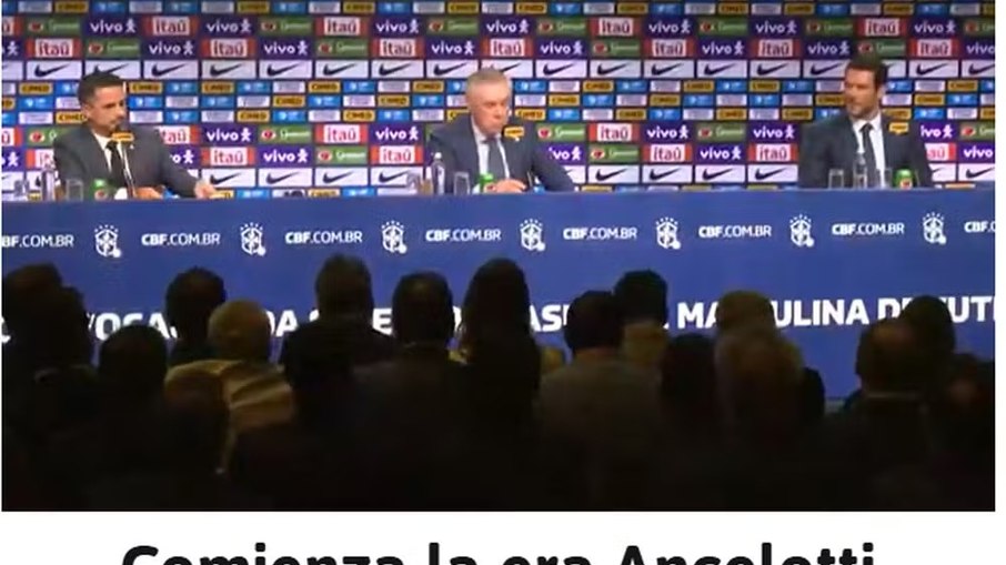 As repercute coletiva de Ancelotti As repercute coletiva de Ancelotti