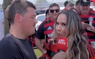 Mulher Melão crava placar de Fla x Chelsea e viraliza nas redes