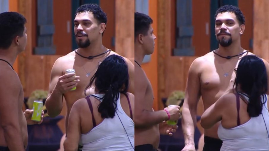 Vinicius com Guilherme e Delma Vinicius com Guilherme e Delma