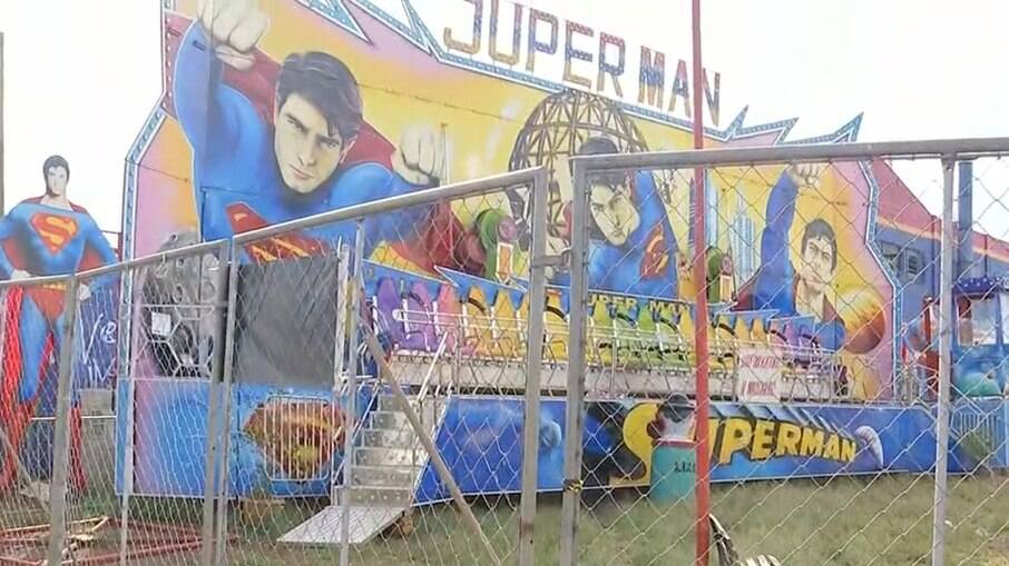 'Superman', brinquedo onde houve o acidente que matou Willian Ribeiro de Oliveira