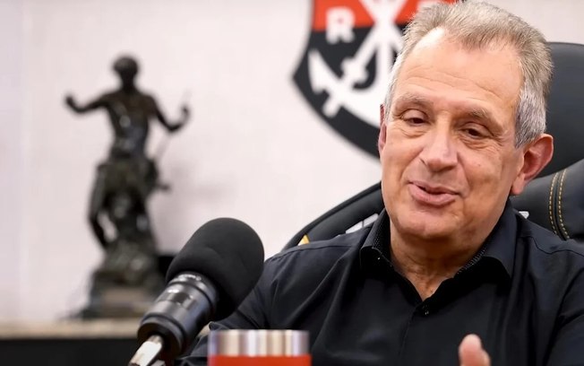Presidente do Flamengo, Bap já falou diversas vezes sobre a situação do arquirrival Vasco Presidente do Flamengo, Bap já falou diversas vezes sobre a situação do arquirrival Vasco