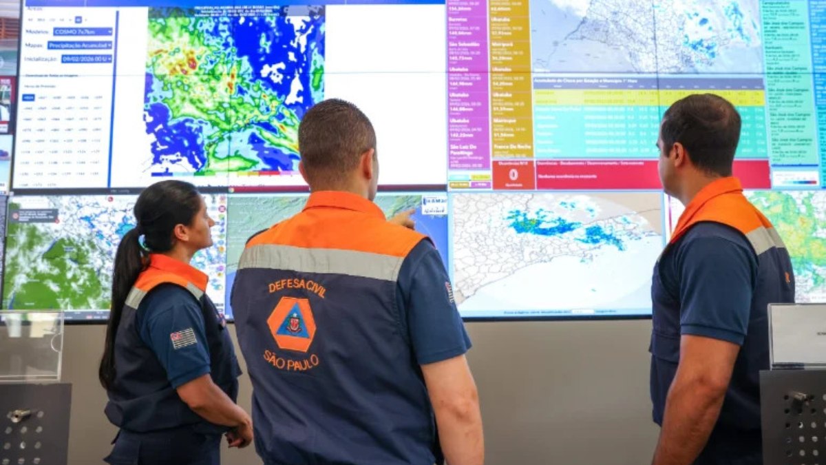 Defesa Civil de São Paulo acompanha os eventos climáticos do estado Defesa Civil de São Paulo acompanha os eventos climáticos do estado