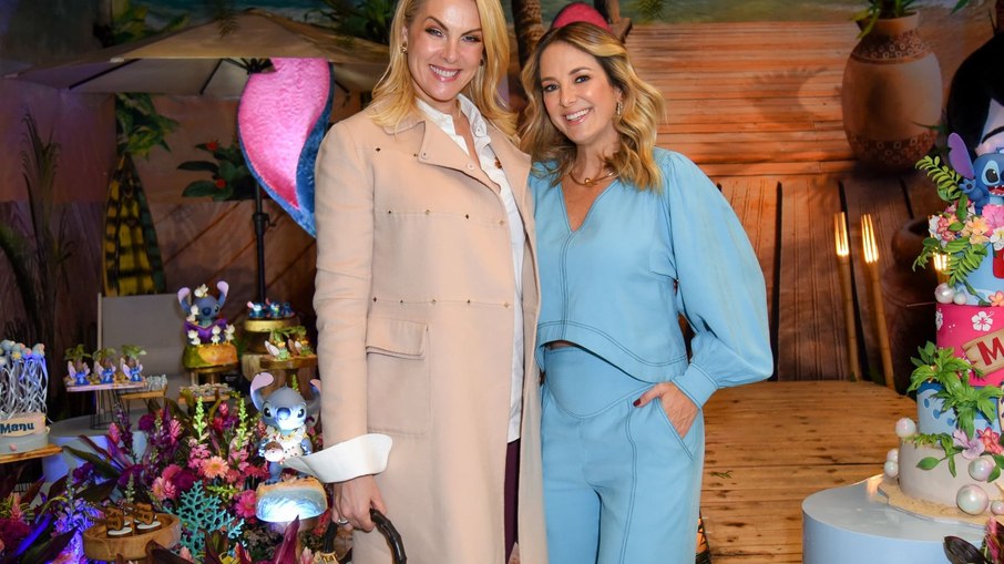 Ana Hickmann e Ticiane Pinheiro Ana Hickmann e Ticiane Pinheiro