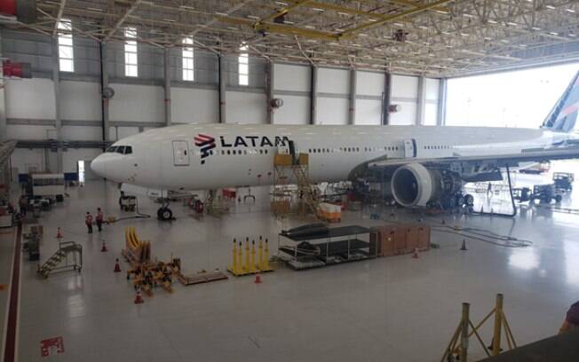 LATAM realiza seu primeiro Check Estrutural de um Boeing 777 no Brasil