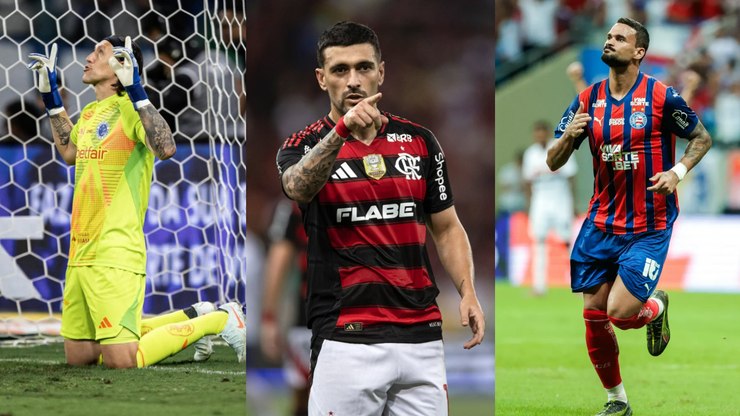 Flamengo domina seleção da 11ª rodada do Brasileirão; confira