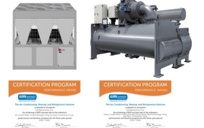 LG é reconhecida pelo 9º ano consecutivo com o AHRI Performance Award por soluções de climatização de alta eficiência
