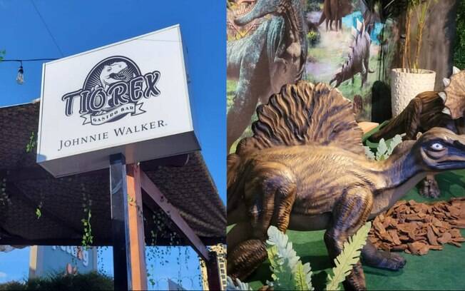 Ribeirão ganha bar temático de dinossauros Ribeirão ganha bar temático de dinossauros