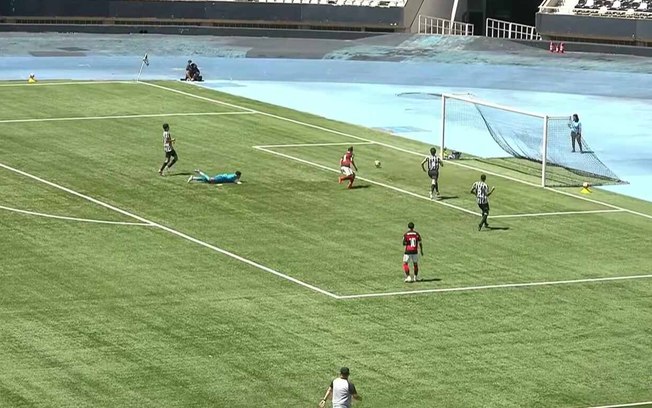 Josmar marcou o único gol da partida 