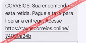 Golpe da compra retida: conheça a taxa falsa enviada por mensagem