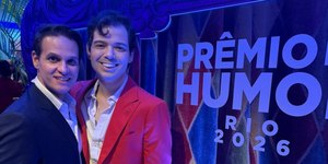 Gustavo Mendes é indicado e marca presença no Prêmio do Humor