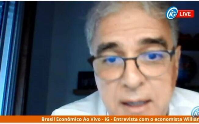 Economista William Ricardo de Sá participou da live do Brasil Econômico desta semana