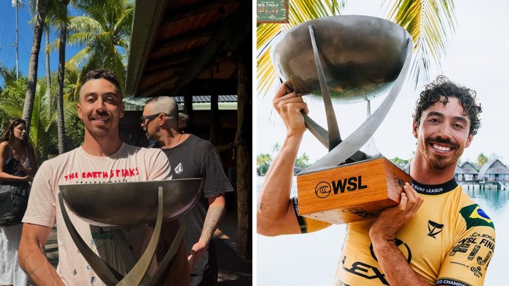 Futebol e surfe: Yago Dora paga promessa e muda corte de cabelo