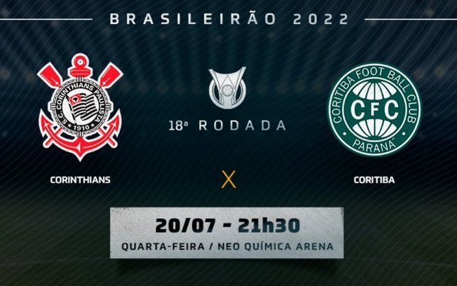 Corinthians x Coritiba: prováveis escalações, desfalques e onde assistir ao jogo pelo Brasileirão