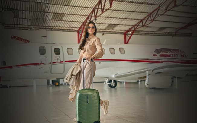 Samsonite introduz mala Attrix com Tecnologia Roxkin™