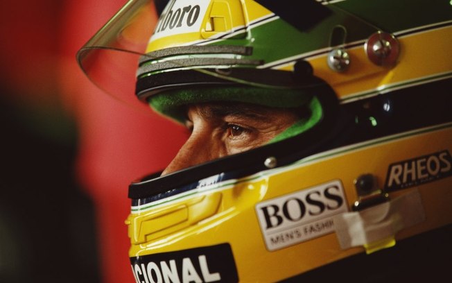 Galvão Bueno revela fala de Ayrton Senna sobre a Ferrari: ‘um sonho’
