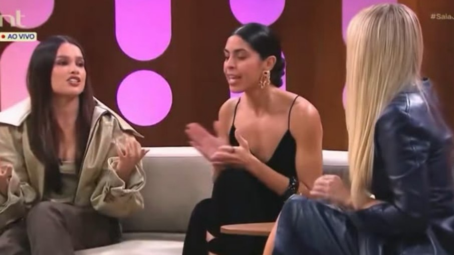 Juliette, Bela Gil e Eliana no Saia Justa