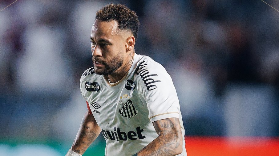 Neymar sente lesão e deixa partida contra o Palmeiras