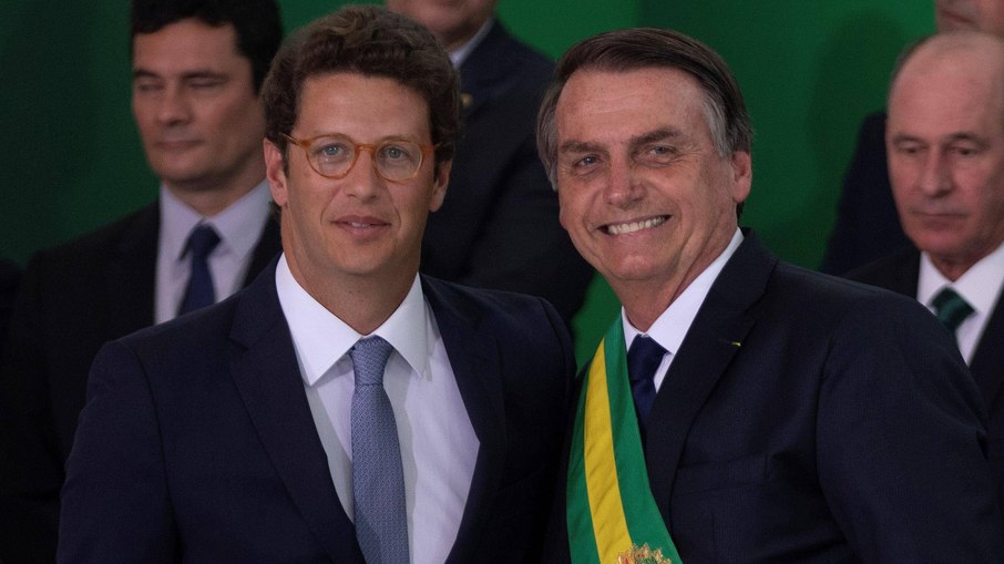  Ricardo Salles e Jair Bolsonaro