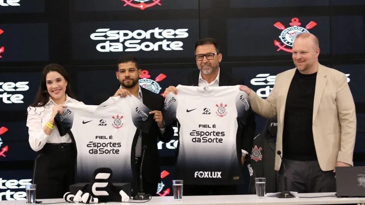 Corinthians fecha acordo com Jota.ai para patrocínio no Beira-Rio