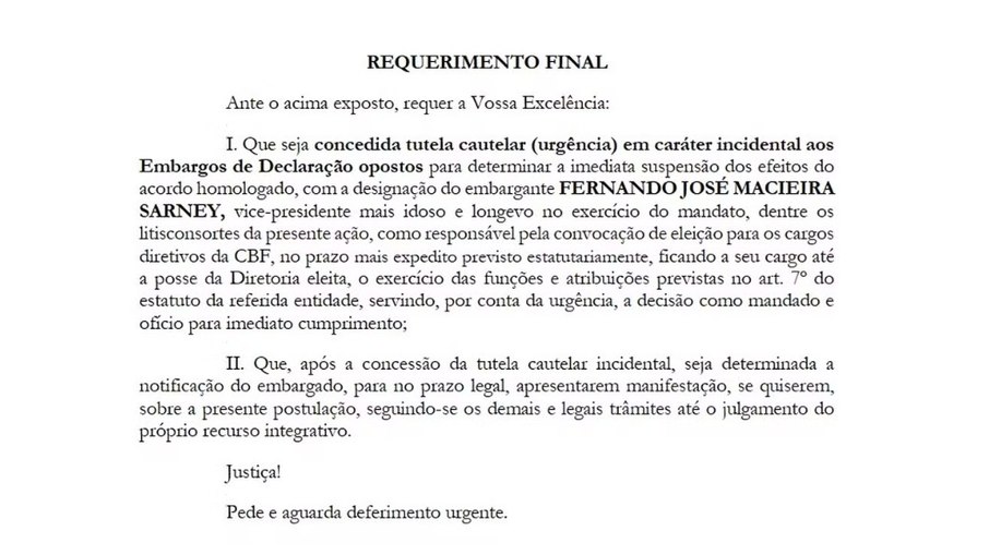 Requerimento - Fernando Sarney