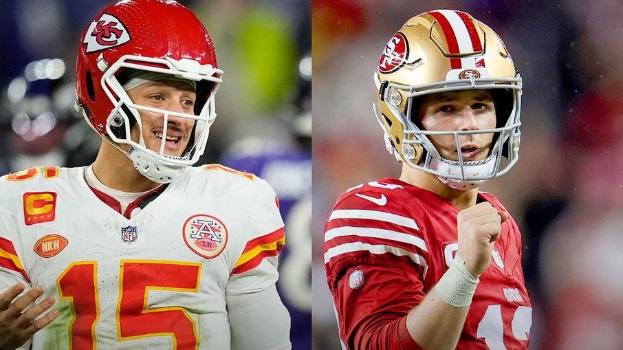 Duelo entre Chiefs e 49ers acontece neste domingo