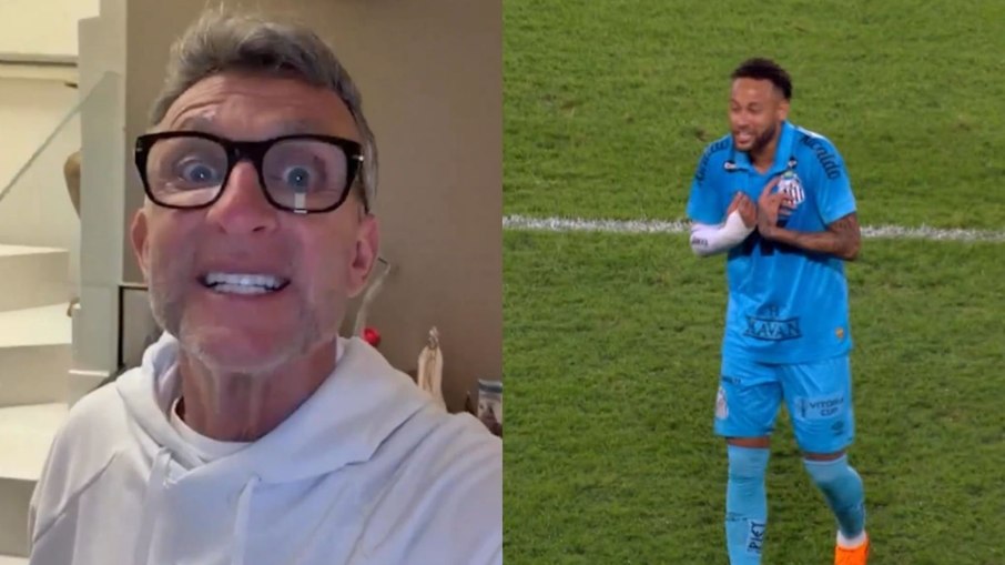 Neto dispara contra Neymar e faz alerta ao Santos Neto dispara contra Neymar e faz alerta ao Santos