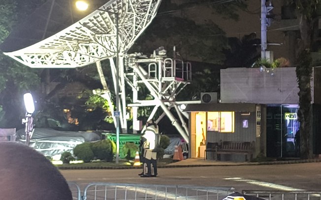Suspeita de bomba em carro de Flávio mobiliza GATE na Band - Foto