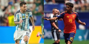 Yamal x Messi: Espanha e Argentina duelam na final da Copa