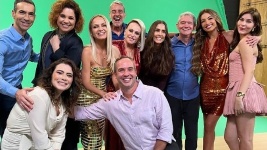 Famosos gravam vinheta de fim de ano da Globo Famosos gravam vinheta de fim de ano da Globo