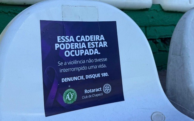 Ação da Chapecoense que será realizada neste domingo (23) Ação da Chapecoense que será realizada neste domingo (23)
