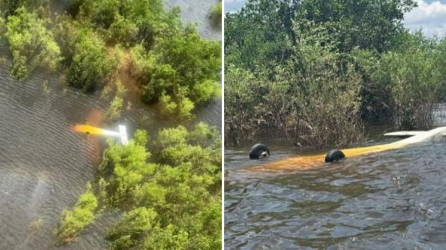 FAB intercepta avião suspeito do Peru e piloto é detido no AM FAB intercepta avião suspeito do Peru e piloto é detido no AM