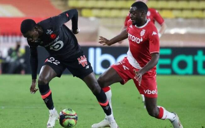 Lille sai na frente, mas Monaco encontra empate pelo Campeonato Francês