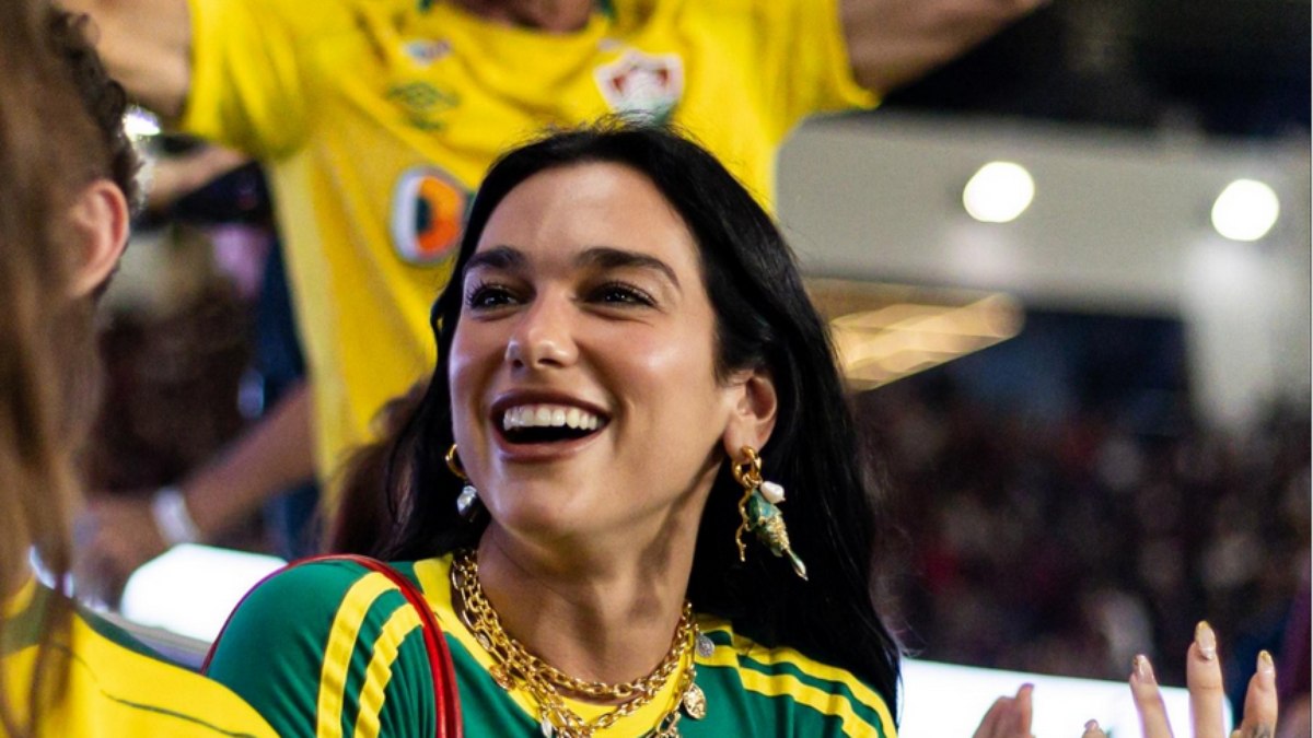 Dua Lipa Enlouquece no Maracanã: A Reação da Estrela ao Gol do Fluminense!