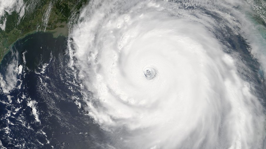 Furacão Katrina em 28 de agosto de 2005 Furacão Katrina em 28 de agosto de 2005