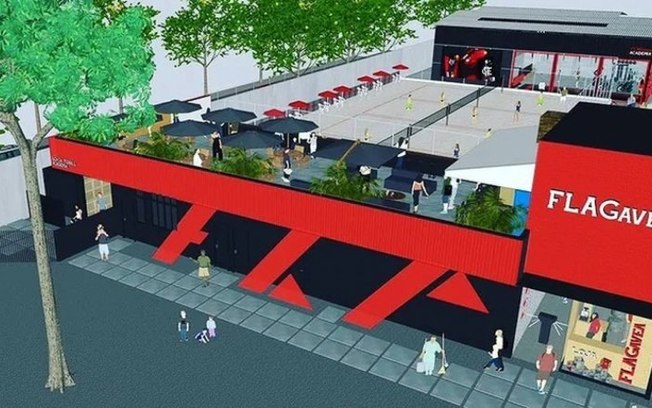 Flamengo marca data de inauguração de moderna arena de Beach Tennis na Gávea